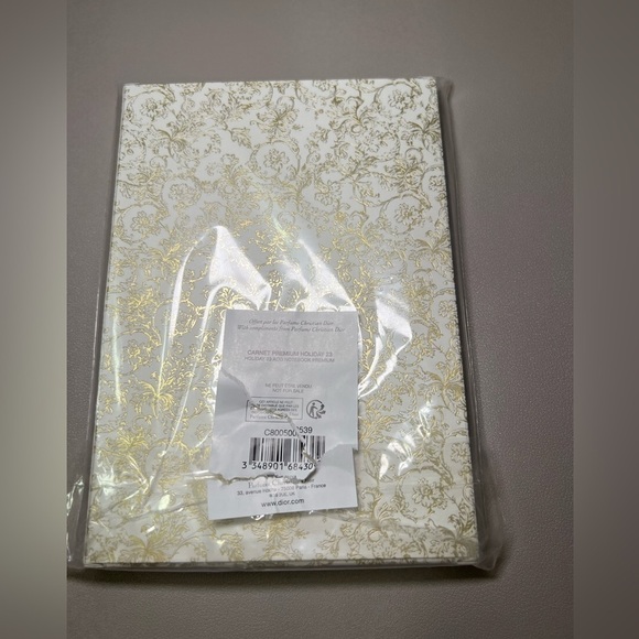 New Dior Notebook Holiday 2023 Edition. 7” x 5”. - Picture 2 of 9